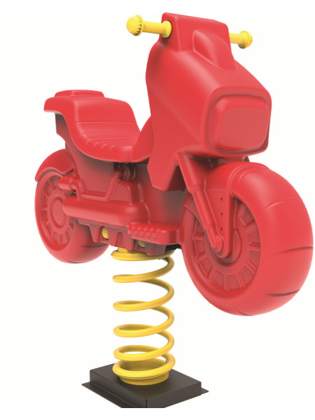 Гойдалка на пружині Мотоцикл